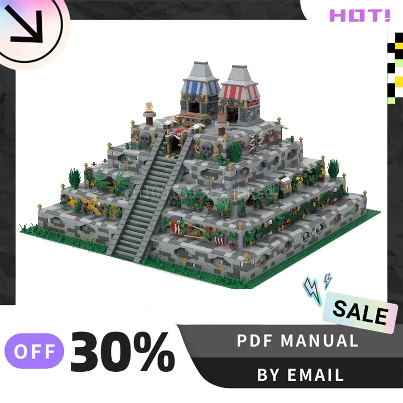 

[8056PCS] Customized MOC Pyramid Creative Building Blocks Set STEM Educational Toys DIY Construction Model Kit Birthday Gifts