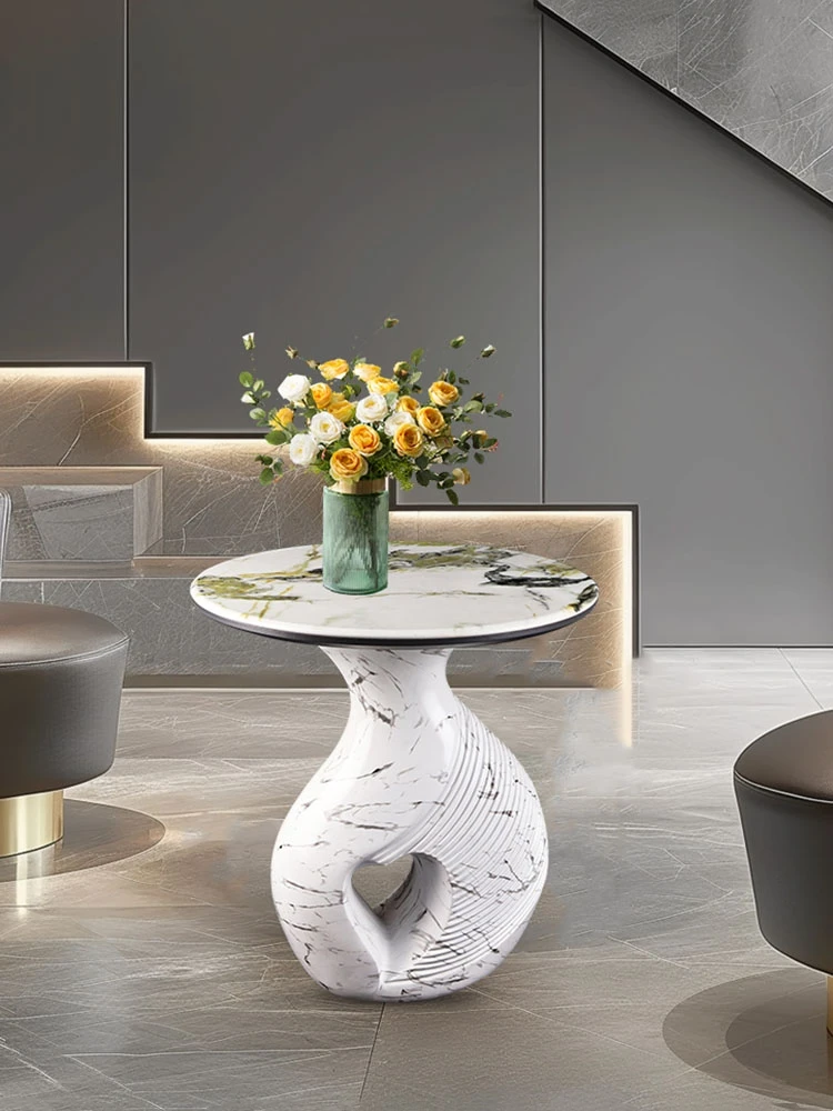 Home Decor Creative Small Side Tables Nordic Living Room Sofa Round Art Coffee Tables Bedroom Bedside Table Housewarming Gifts image 5