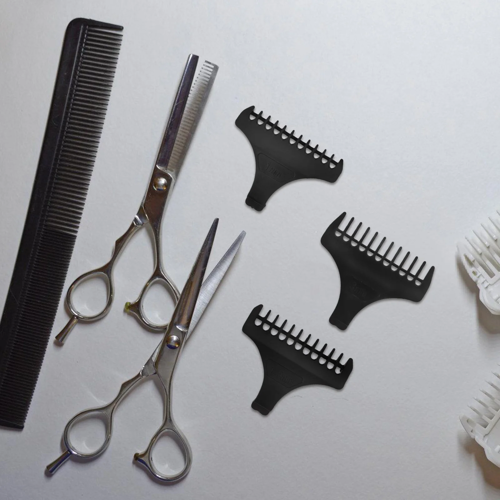 

Clipper Limit Comb Universal Plastic Guards for Clippers Men Trimmer Attachments Hairdressing Tools Salon Use