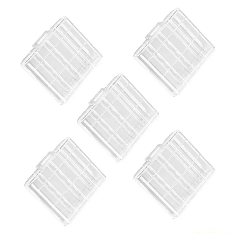 F62C High Strength PP Battery Case Crush Resistant Design for 4 2A 3A Batteries Organizers Offering Protections