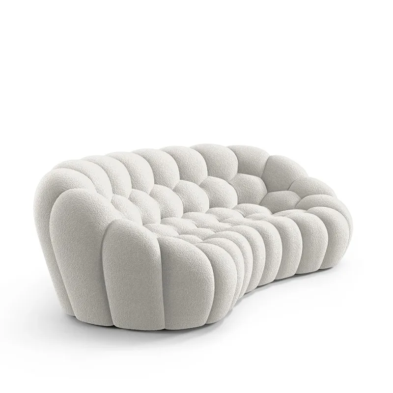 Designer bubble curved football sofa