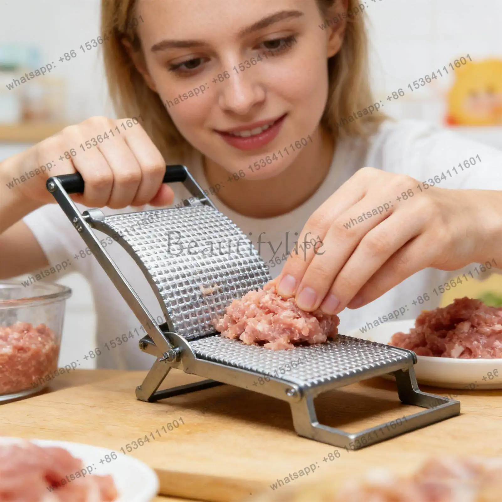 Foreign trade cross-border, manual meat tenderizer, meat slicing tool maker