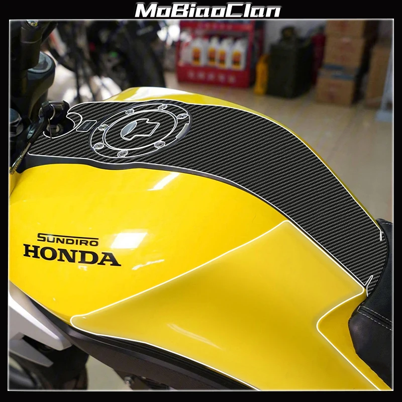 Voor HONDA CBF190TR Motorfiets Koolstofvezel Stickers Kuip Fiets Kits Accessoires Decoratie Bescherming Decals Refir Plastic