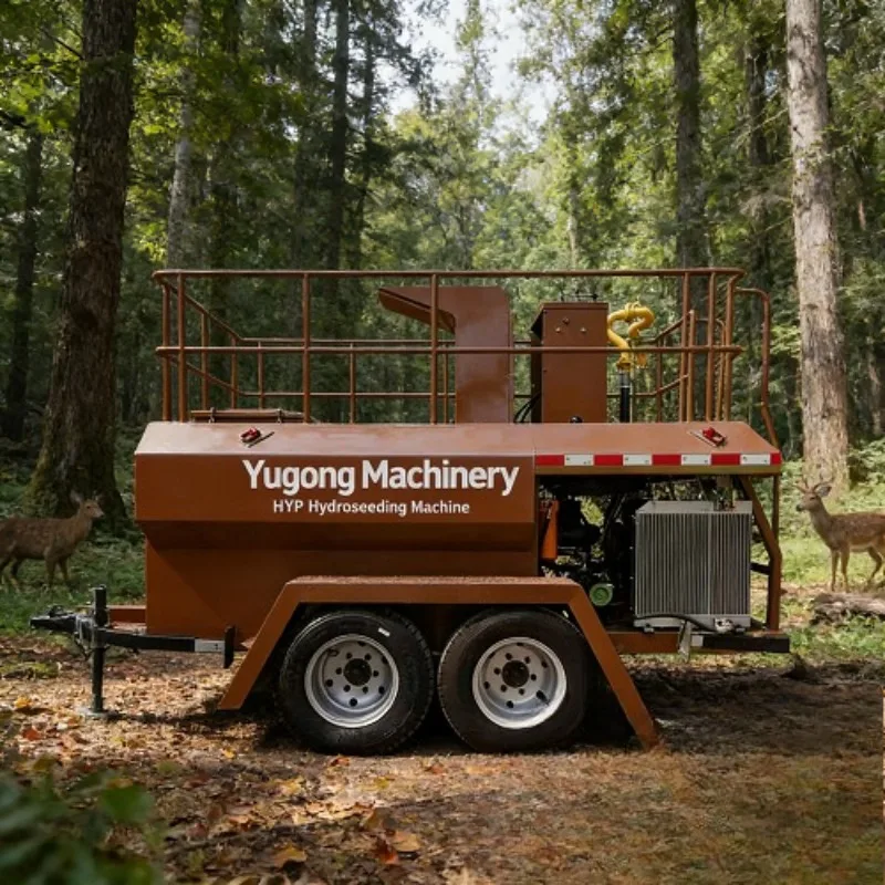 Hydroseeder High-way Slope Greening Machine Mud Spraying Hydroseeding Machine Hydraseeding