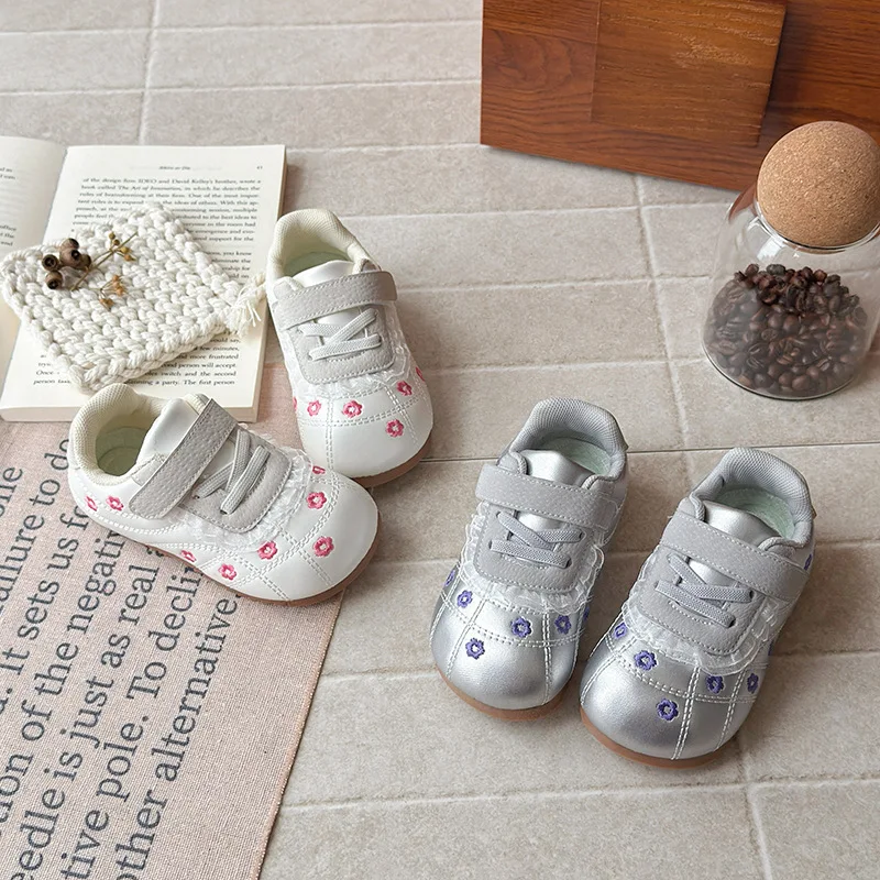 

Zapatos Para Mujer Fashion Girls Shoes2026Spring New Kids Sneakers Comfort Anti Slip Flower Girls Casual Shoes Кроссовки Женские