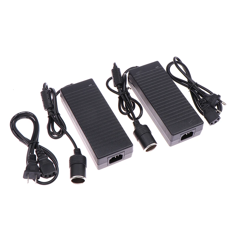 

US/EU Plug AC/DC Car Power Adapter 110V/220V To 12V 10A Power Adapter Converter For Car Refrigerator Air Pump