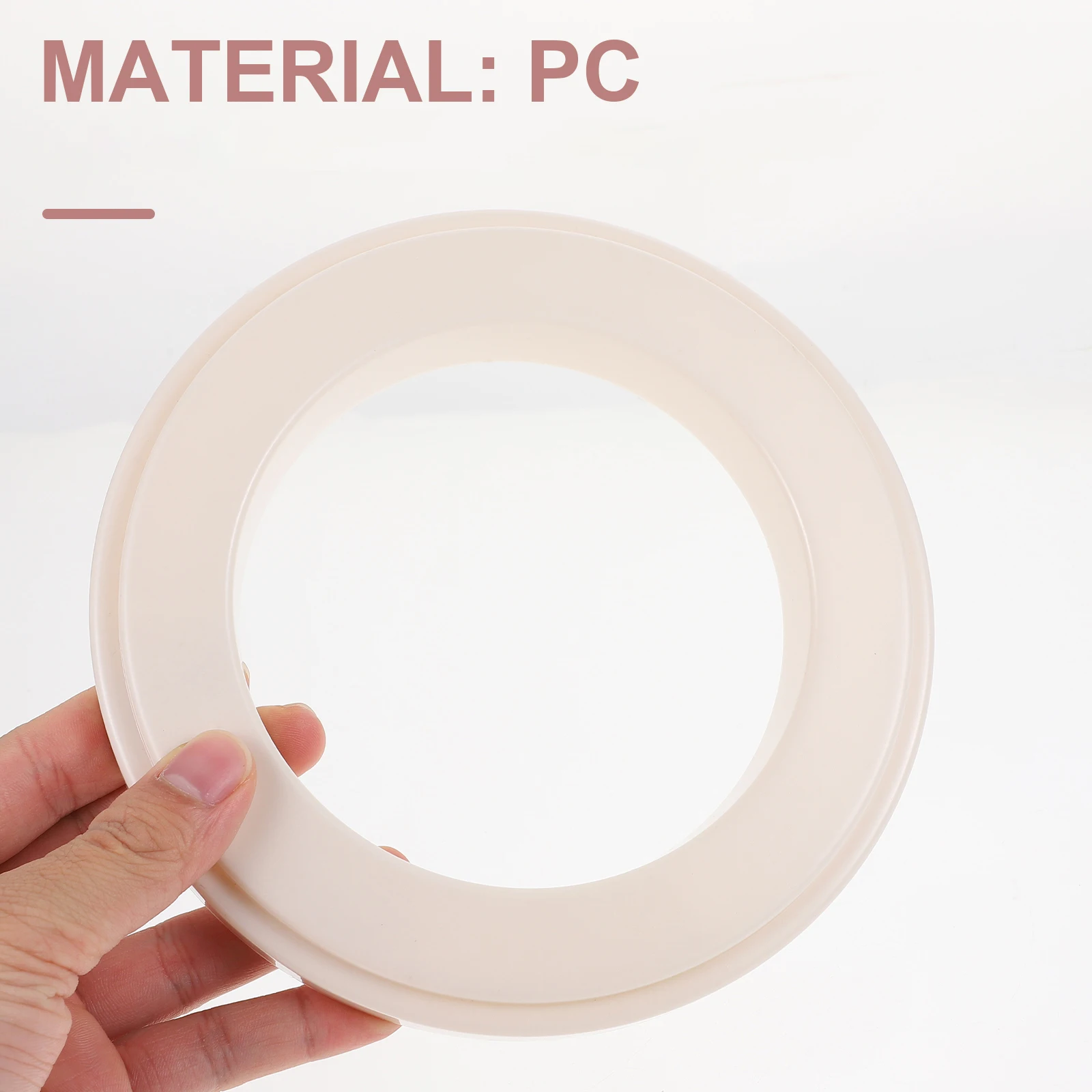 

1Pcs Pizza Saucing Ring Plastic Professional DIY Tool 6-Inch Perfect Baking Helper Kitchen Bakeware Professional Pizza Ring