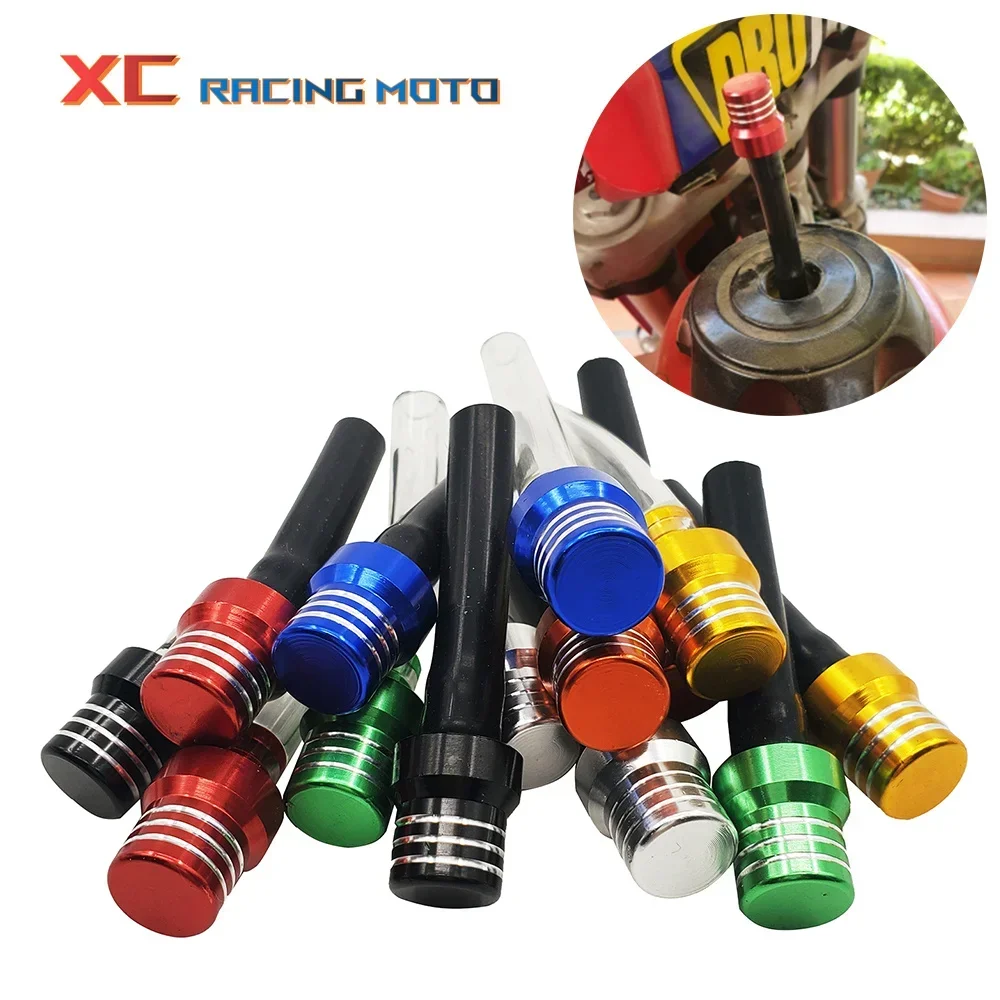 Gas Fuel Cap Valve Vent Breather Tube For 125 250 300 350 450 500 530 SX F EXC ADV CRF YZF WRF KXF RMZ Quad Motorcycle Motocross