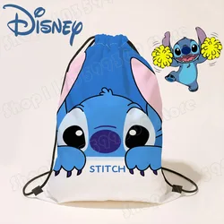 Cartoon Disney Stitch Party Gift Bag Backpack Drawstring Bag Stitch Kid Birthday Party Baby Shower Supplies Gifts