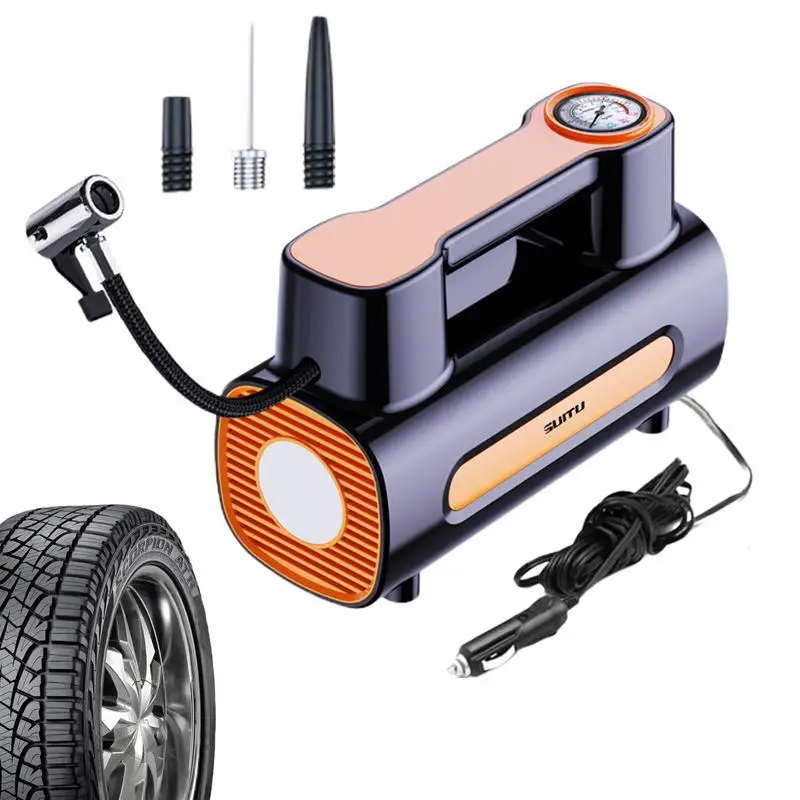 

Portable Air Pump for Car Tires Car Air Pump Air Compressor Compressor Pump with LED Light Air Pump for Car Tires Portable