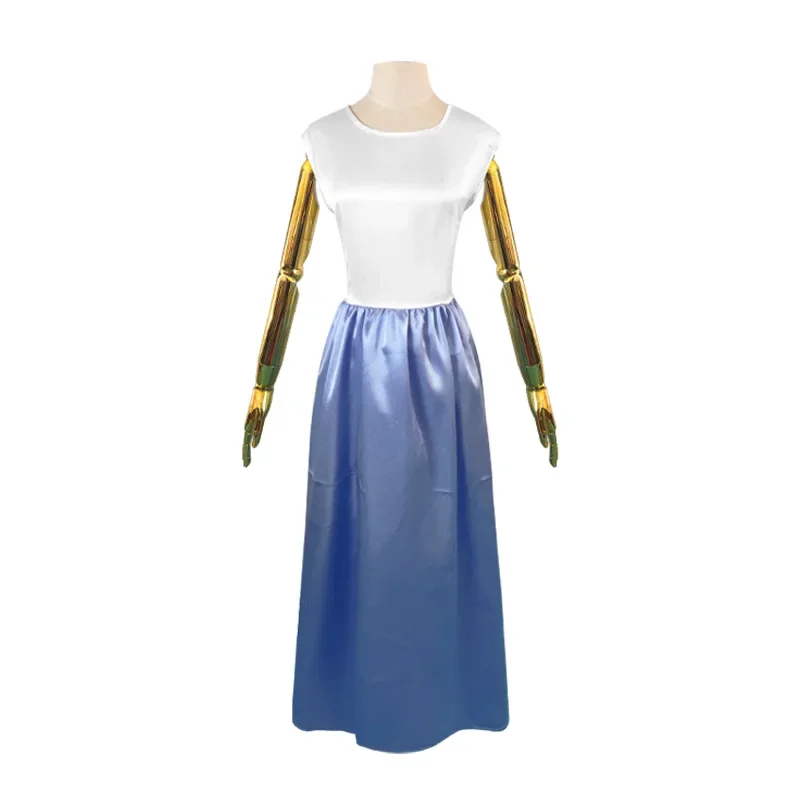 Déguisement de Marraine de Cendrillon à Capuche pour Femme, Costume de Scène de Luxe, Tenue d'Halloween