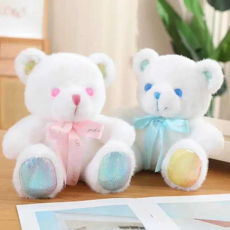 Schattige teddyberen knuffels beer dier knuffels poppen zacht kussen Valentijnsdag geschenken kinderen verjaardag thuis feest decor