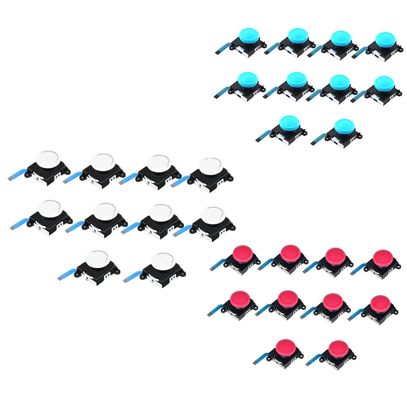 

Daily 10PCS 3D Analog Joystick For NS Switch Lite Joycon Controller Handle Joystick For Switch Lite Game Accessories