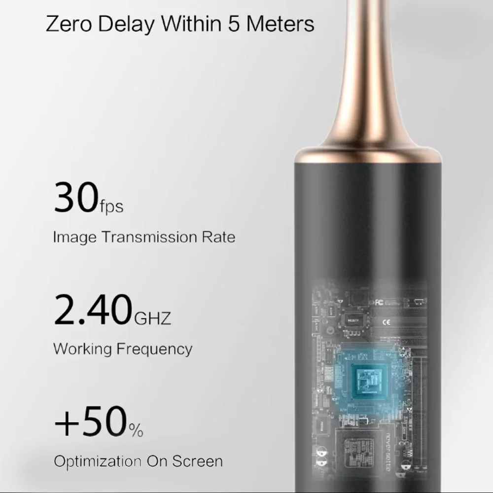 비주얼 귀 클리너 블랙헤드 리무버, 스퀴즈 여드름 바늘, 5MP HD 내시경 카메라, 귀 왁스 제거, 아이폰 안드로이드용 3.5mm 카메라