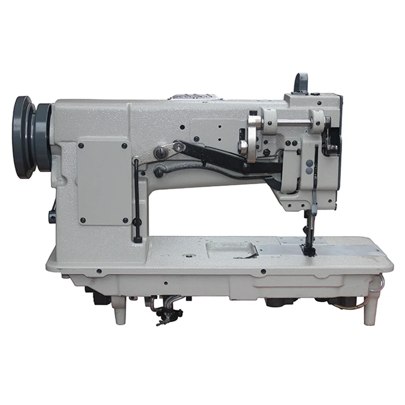 JL-4420 industrial sewing machine Double need le comprehensive feeding flat plate thick material leather bag  