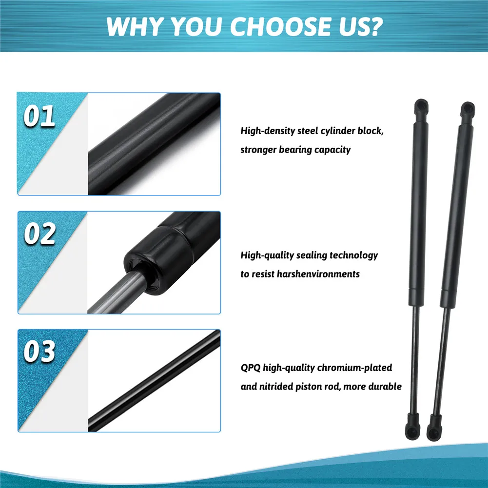 2Pcs New Car Tailgate Lift Support Gas Struts For BMW 3 Series E90 323i 325i 328i 325xi 328xi 330xi 2006-2011
