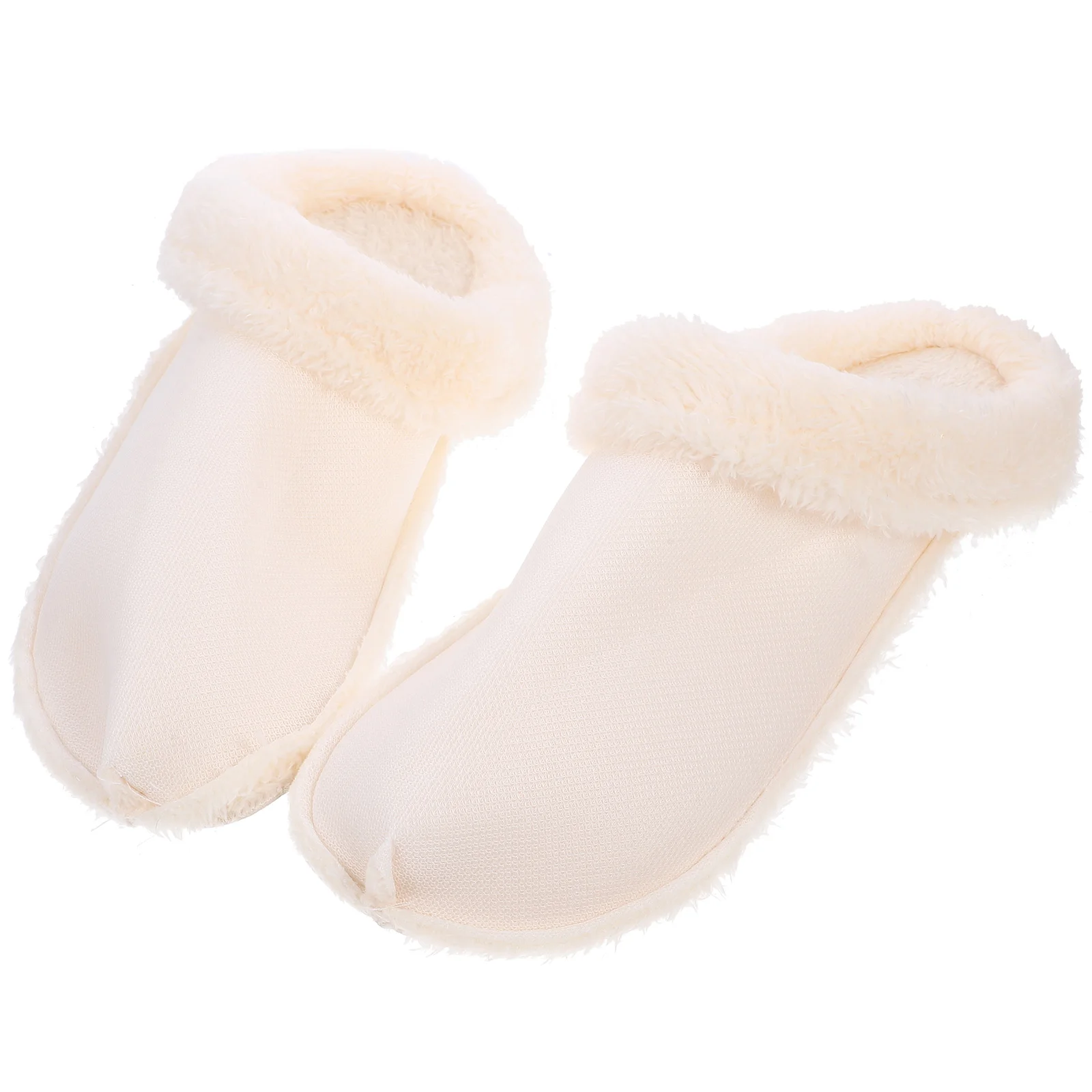 

Plush Lining Sole Inserts for Women Slip on Slippers Fuzzy Insoles Inner Shoes Travel