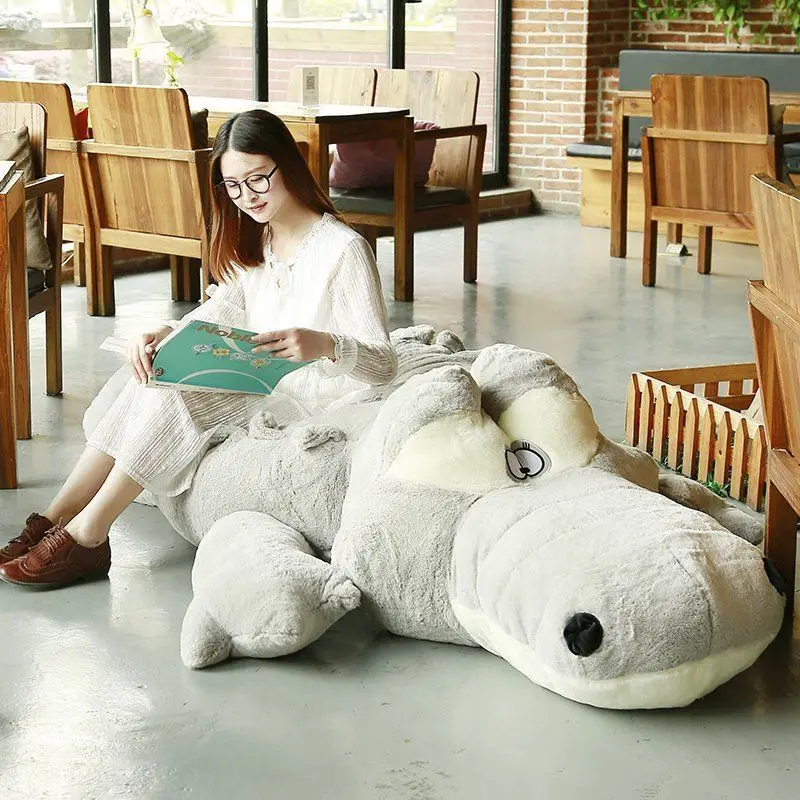 60-150cm novos brinquedos de pelúcia jacaré realista animal de pelúcia macio pelúcia crocodilo piushion preenchido travesseiro almofada para a menina crianças presente