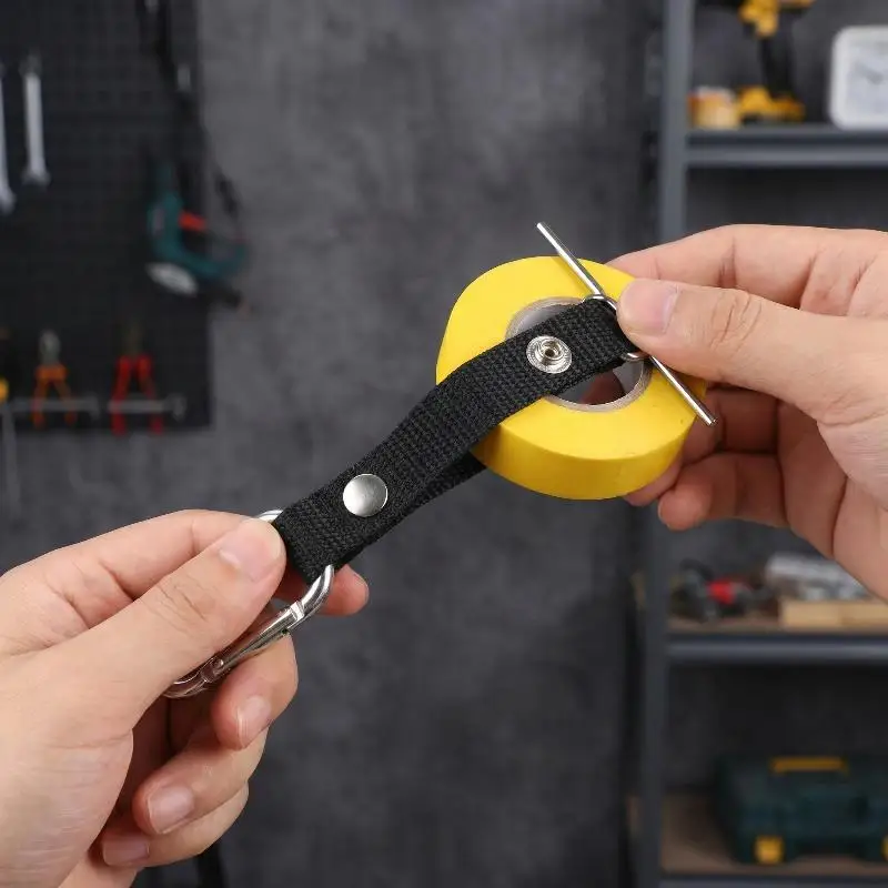 Electrical Tape Holder Tool Adjustable Hanging Hook for Convenient Access at Work Belt Organizers DIY Repairs Electricians