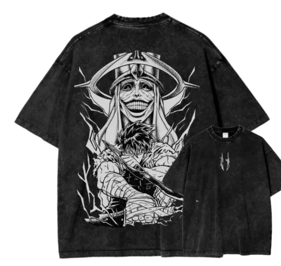 

Solo Leveling 2025 Tee Merch T-shirt Merch Men Short Sleeve Tee Unisex Tops Streetwear Fashion Cotton HipHop T-shirts Camiseta