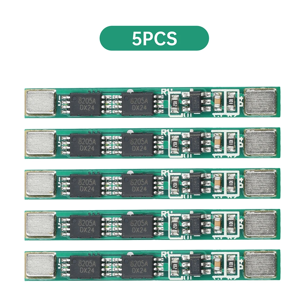 5Pcs 1S 4A Bms 2MOS… - image