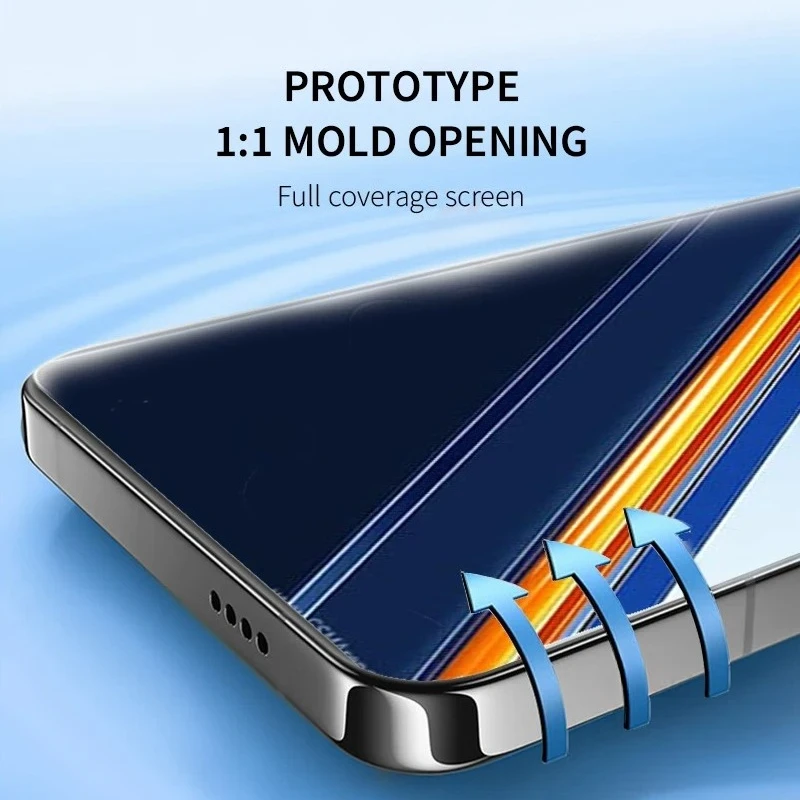 3 قطعة غطاء كامل هيدروجيل فيلم ل Realme 12 Pro Plus 11 10 9 9i 5G حامي الشاشة