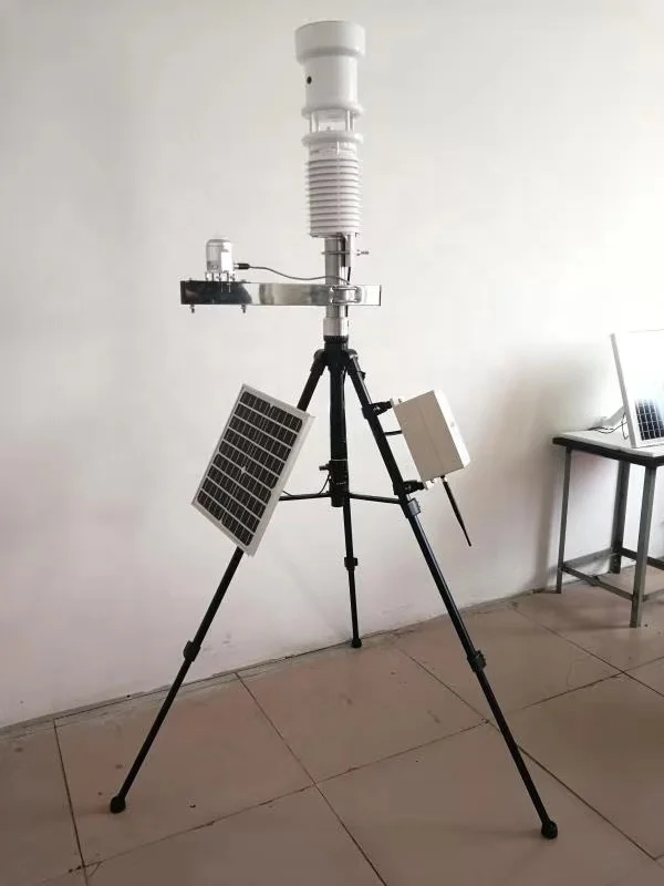 Professional Outdoor Portable High-integrated Complete Mini Tripod customized elements Automatic Weather Station