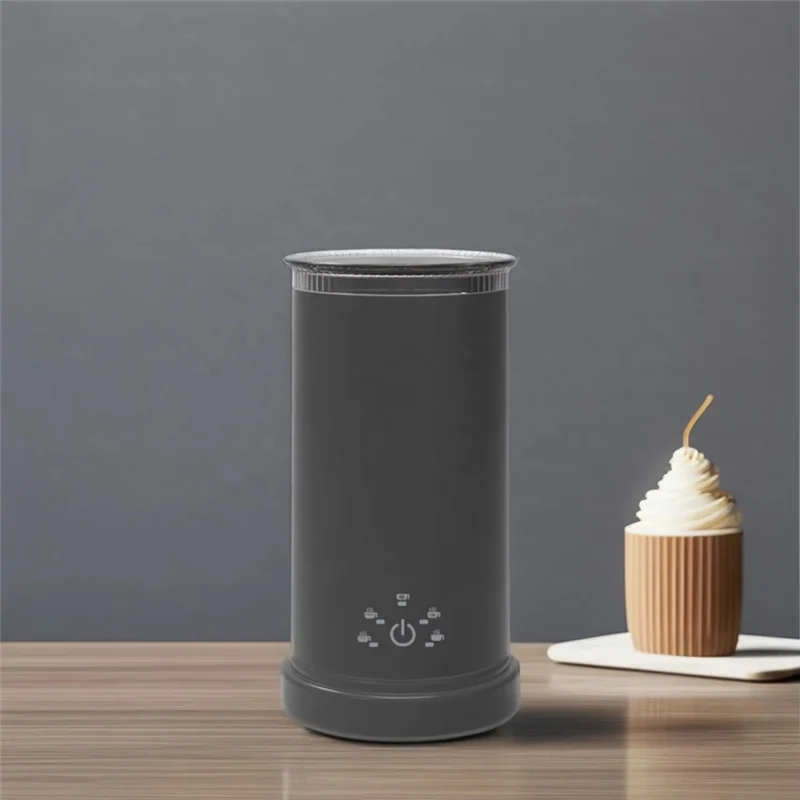 

B90B-Milk Heating Machine Stainless Steel Milk Heating Machine Foam Maker For Coffee EU Plug