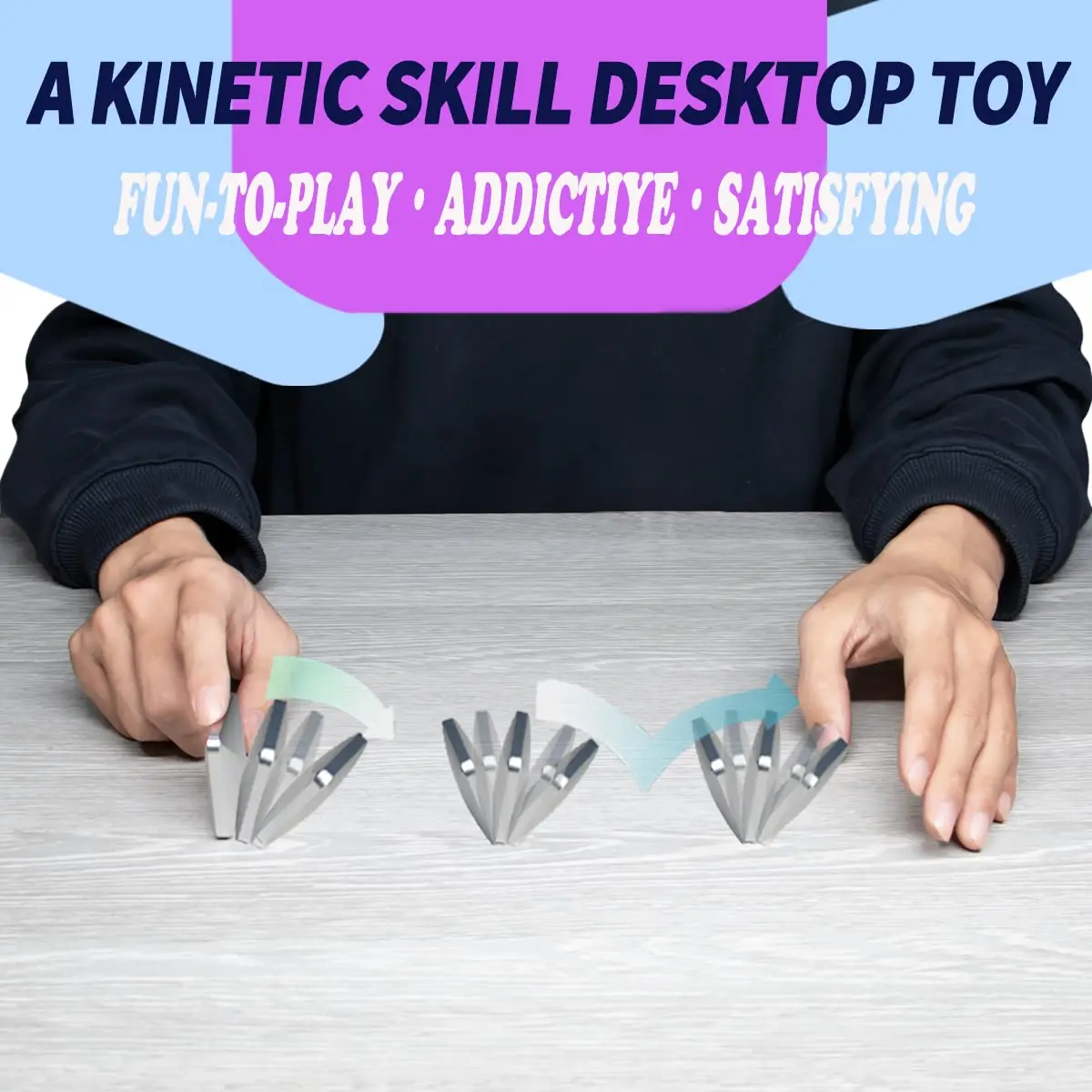 فليبو فليب ألعاب متململة الدورية سبيكة الحركية سطح المكتب لعب للبالغين مكتب تململ سبينر مكافحة الإجهاد لعب للأطفال