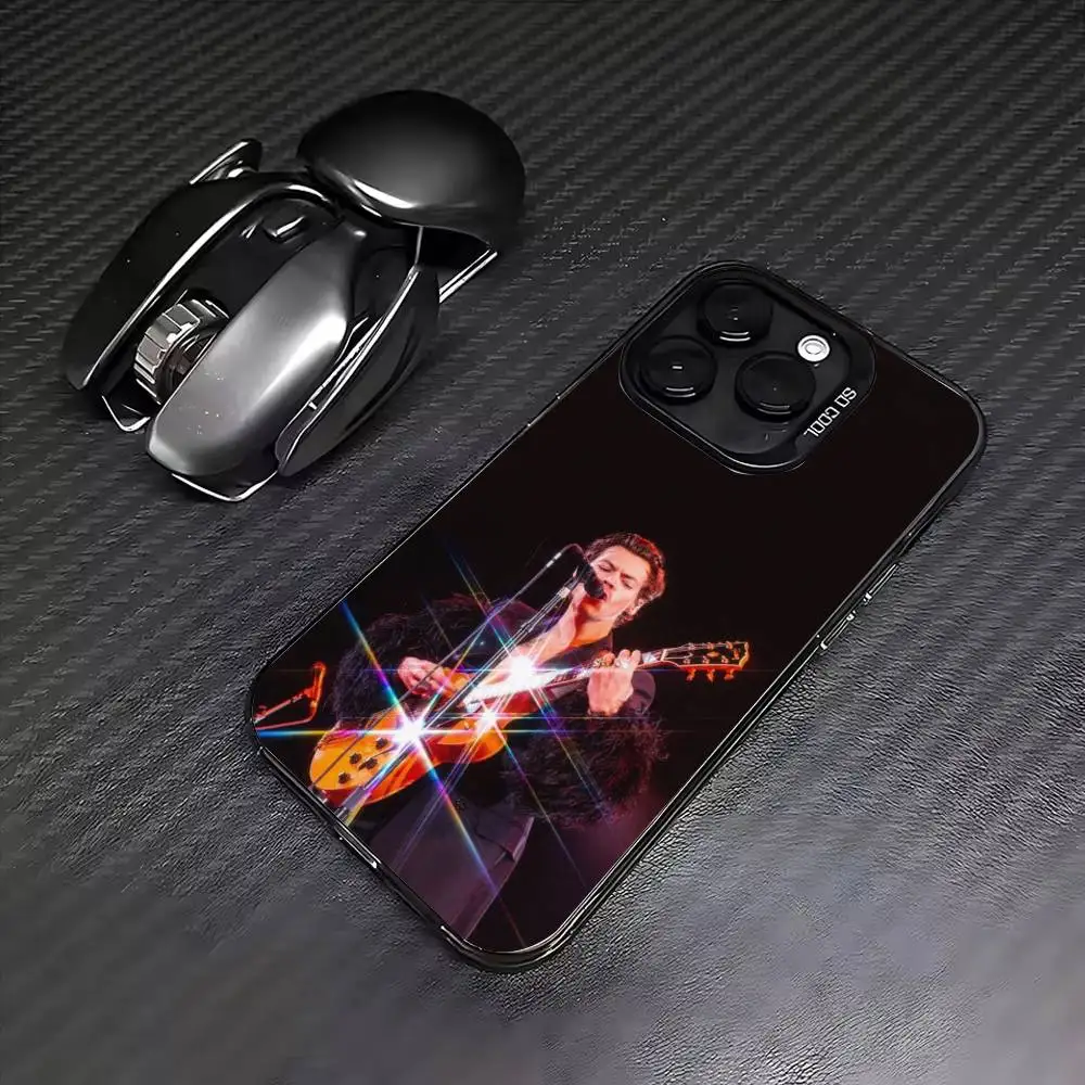 Singer H-HaRRy S-Styles Phone Case For iPhone 17, 16,15,14,13,12,11 Plus,Pro Max, Colorful Silver Funda Cover - view 4