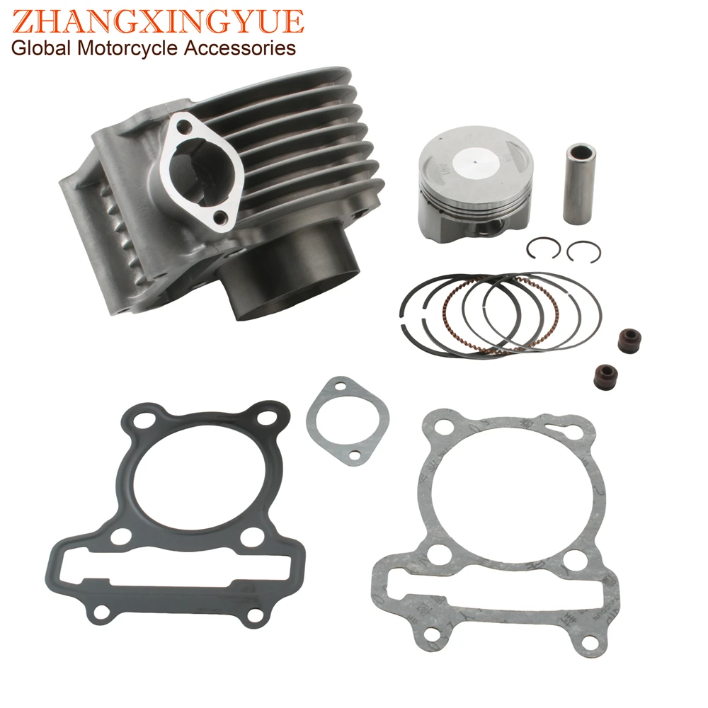Immagine 6: Kit Cilindro Scooter 57.4mm GR150 JP150 Crox150 per SYM Jet 4 Symphony 150 Crox Jet 4 150cc 4T 12100-A61-000