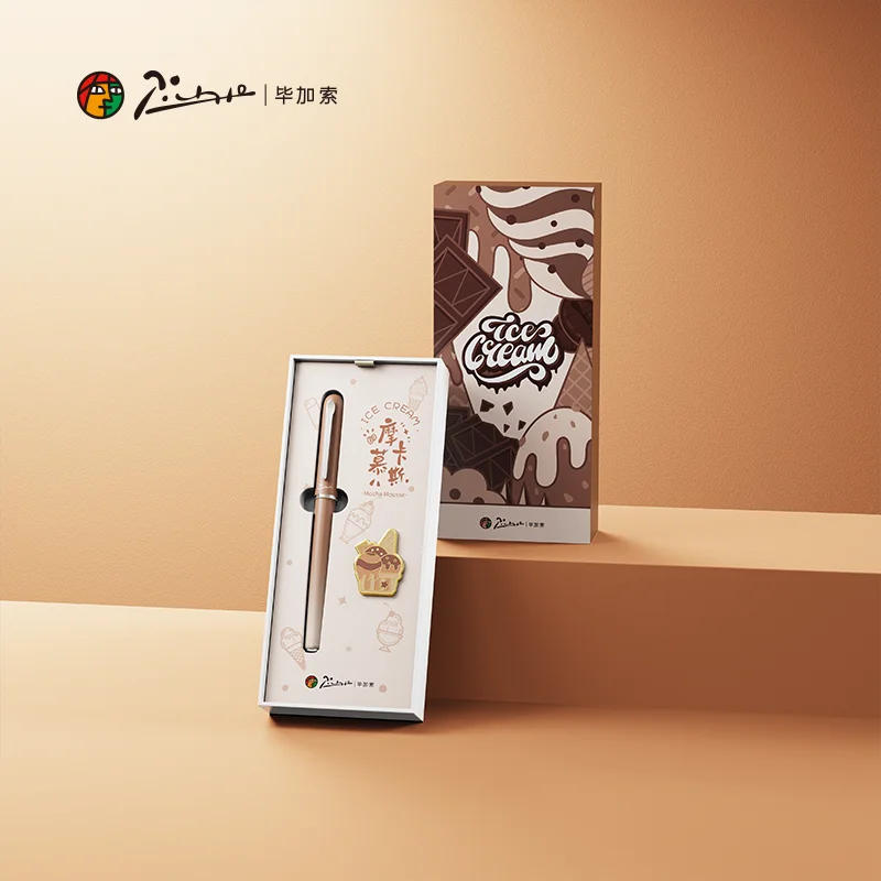 

Шариковая ручка Pimio/ручки, канцелярские принадлежности двойного назначения, Kawaii, студенческие принадлежности, высококачественная деловая офисная ручка для подписи, подарочный набор