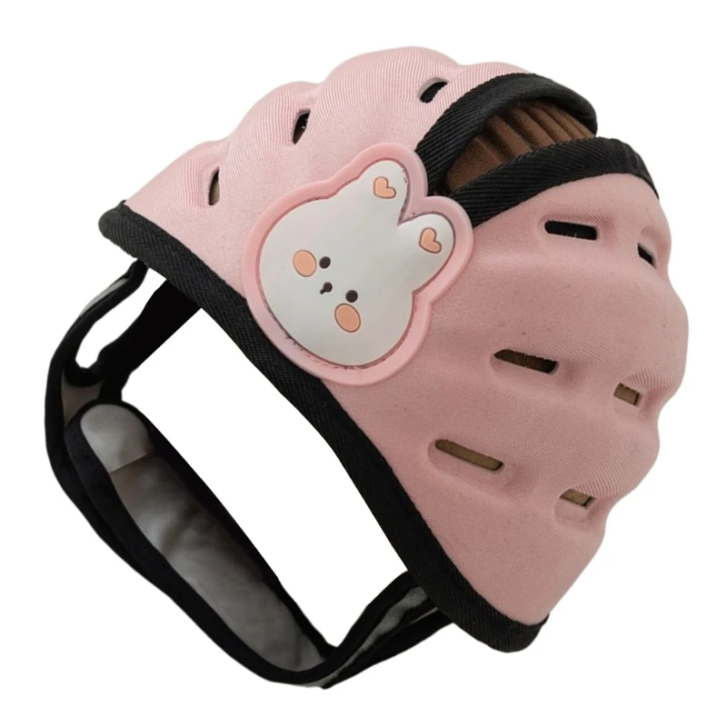 Protective Baby Headwear Soft Adjustable Helmets Portable for Learning Walkers P31B