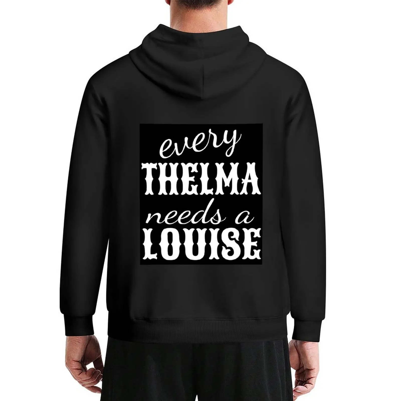 

every Thelma needs a Louise Hoodie mens clothing blouse winter clothes anime clothes hoodie graphic