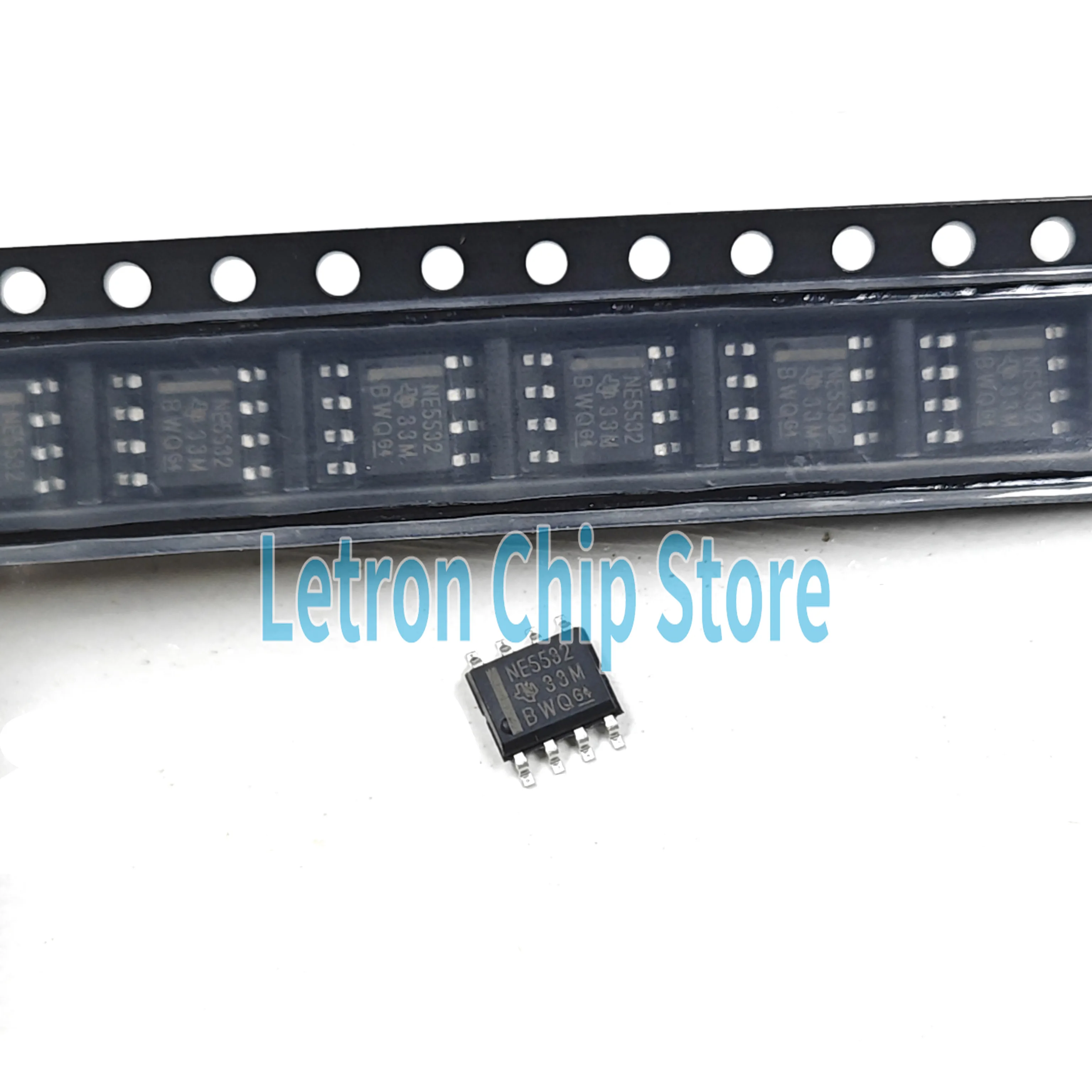 10PCS NE5532DR SOP8 NE5532DR2G SOIC-8 NE5532 Audio Operational Amplifier