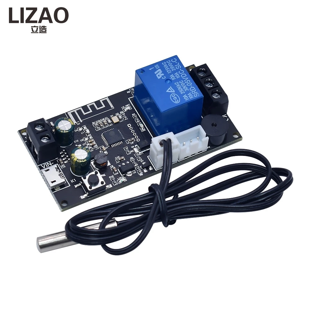 XY-WFT1 WIFI Remote Temperature Controller Module with Heating/Cooling Alarm and APP Temperature Collection