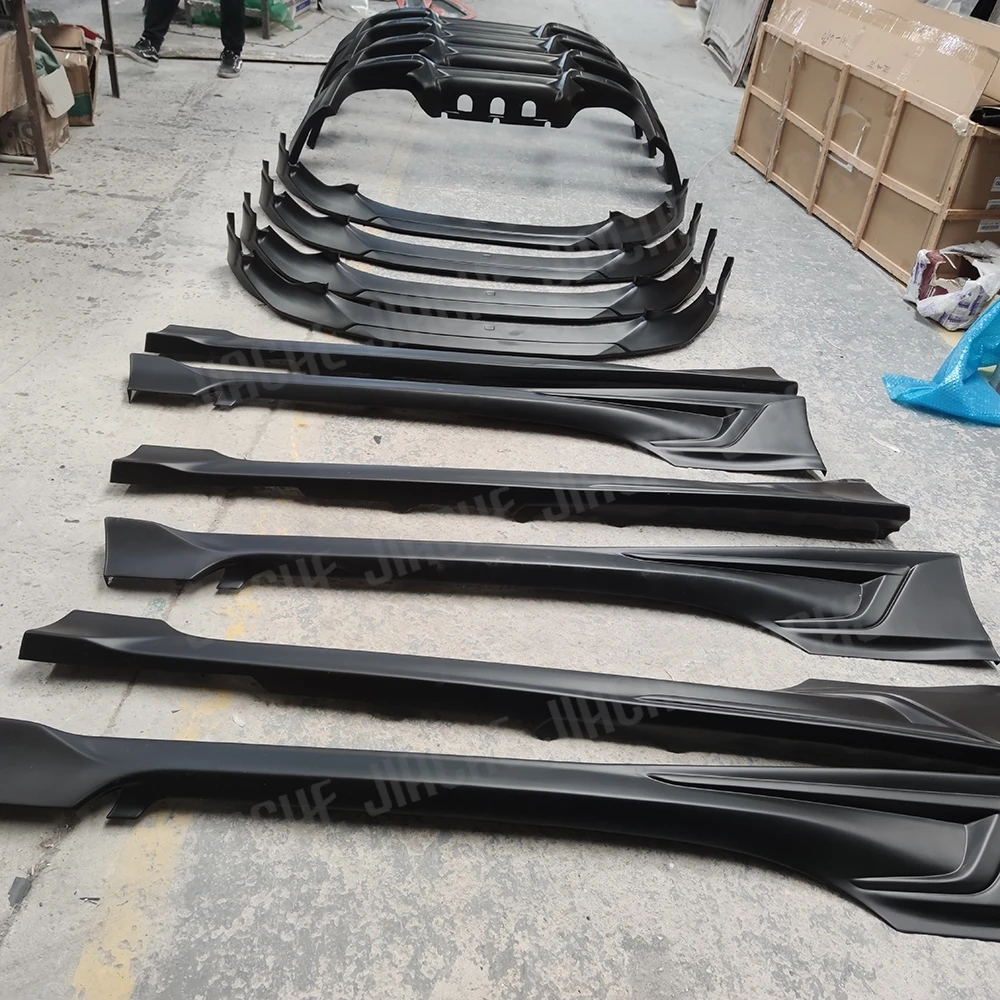 

Черные боковые юбки из АБС-пластика, фартуки, бампер для Toyota GR86 Subaru BRZ 2021 + боковые юбки автомобиля, удлинитель, спойлер для губ