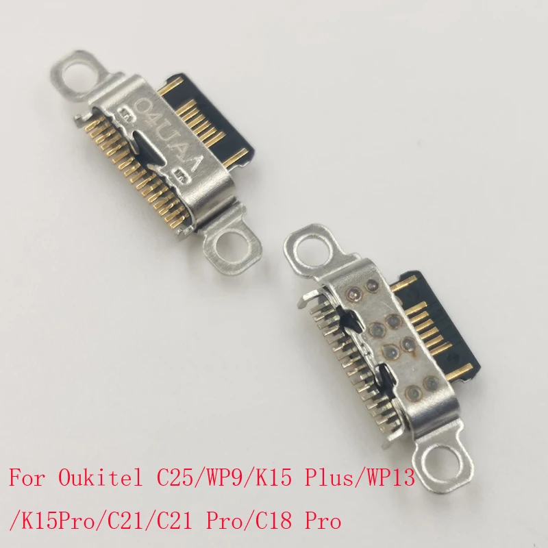 1-20Pcs USB Charger Charging Dock Port Connector For Oukitel C21 C21Pro C18 Pro C18Pro C25 WP9 K15 Plus WP13 K15Plus Type C Plug