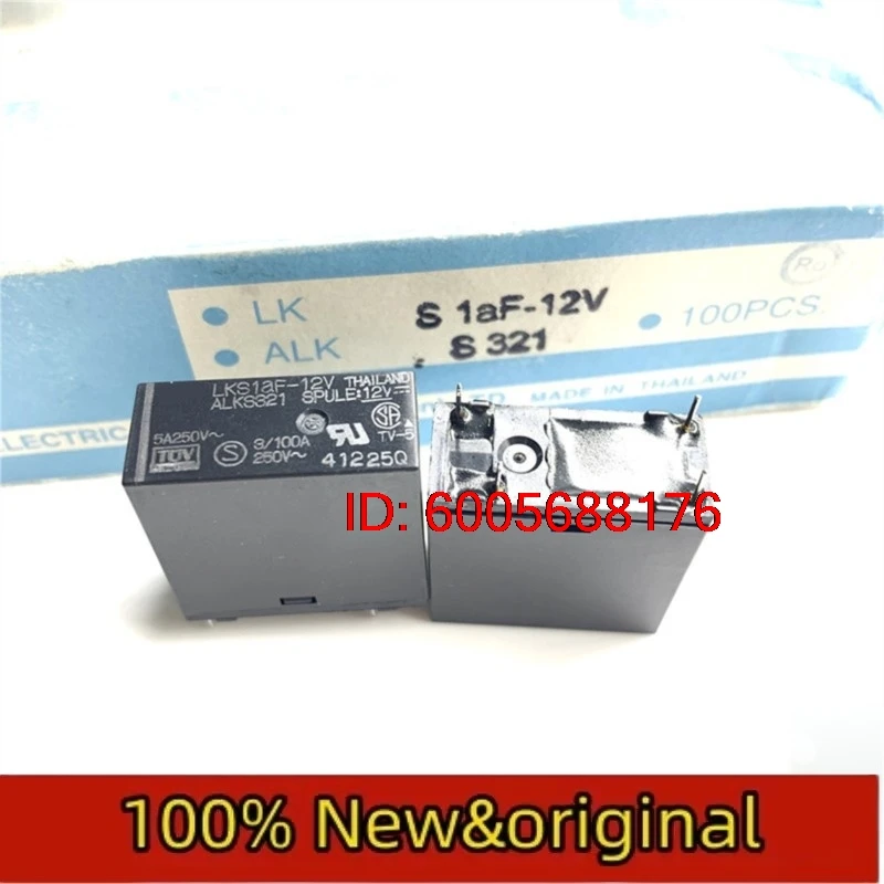 10PCS The Relay:LKS1aF-12V Original & Brand New
