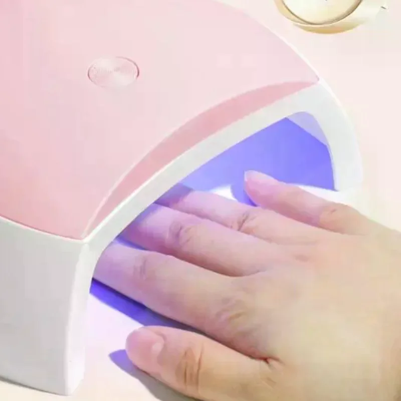 60 واط آلة مجفف الأظافر الصغيرة المحمولة LED الأشعة فوق البنفسجية مانيكير مصباح مسمار مصباح مع 2 وسائط توقيت لتجفيف الورنيش البولندية مع كابل يو اس بي