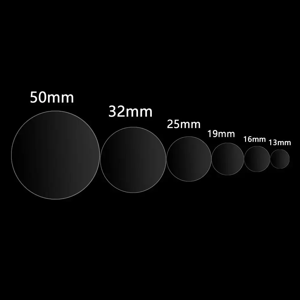 8/24/48/70/96/132pcs PVC Wafer Gloss File Sealing Self Adhesive Label Dot Sticker Transparent