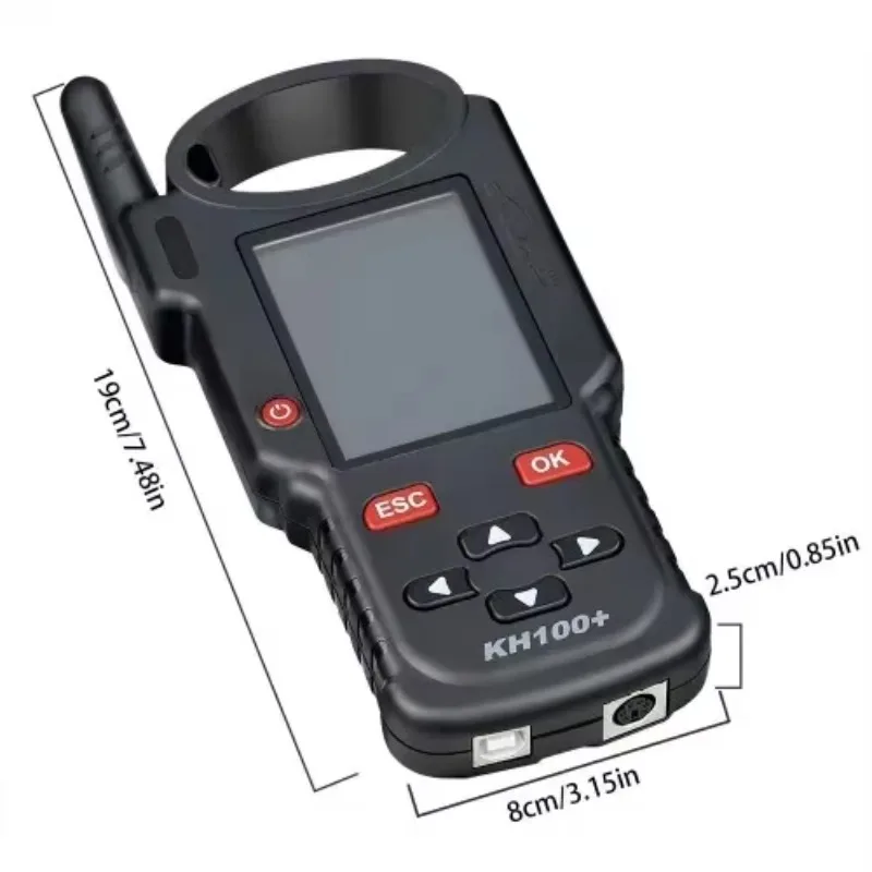 

2025/2020 Lonsdor KH100+ Latest Handheld Remote Maker Key Programmer with 4pcs Remote Keys Support 902MHZ