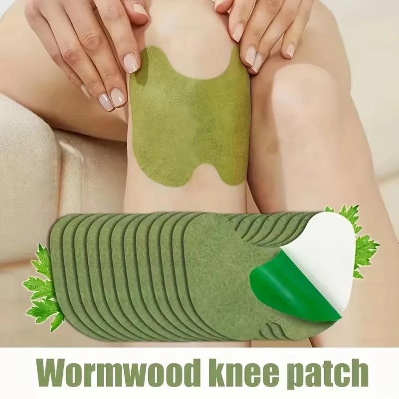 15/45/60/75PCS Knee Patch Neck Shoulder Mugwort Patch For Running Working Out And Sports Wearing Artemisia Self-Heating Patches