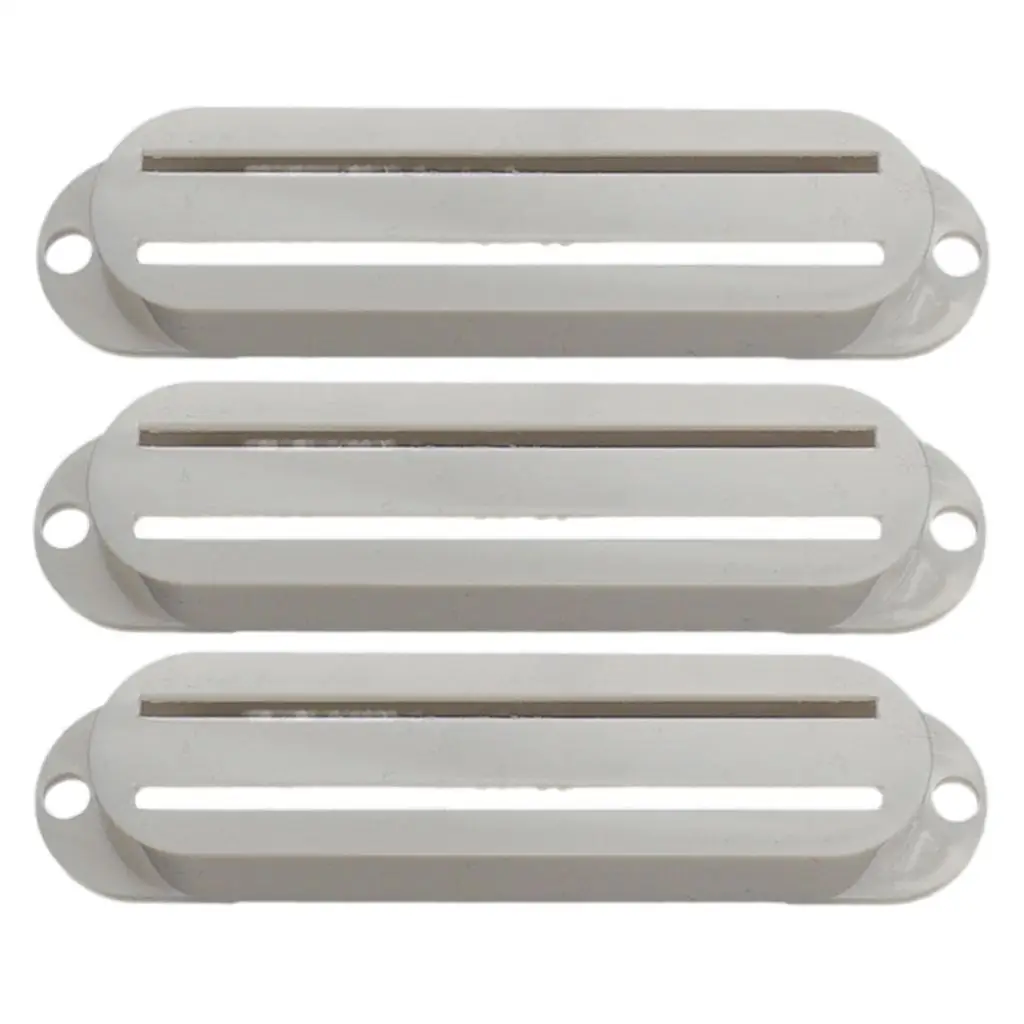 أغطية لاقط السكك الحديدية الساخنة المزدوجة البلاستيكية لأجزاء الجيتار الكهربائي #5