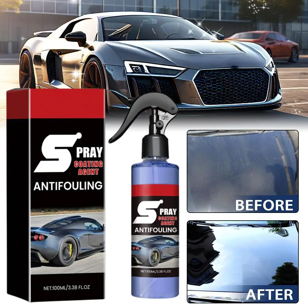 

100 мл спрей для автомобильного покрытия, быстрая формовочная защитная пленка, отражатель поверхности краски, комбинированный очиститель и покрытие