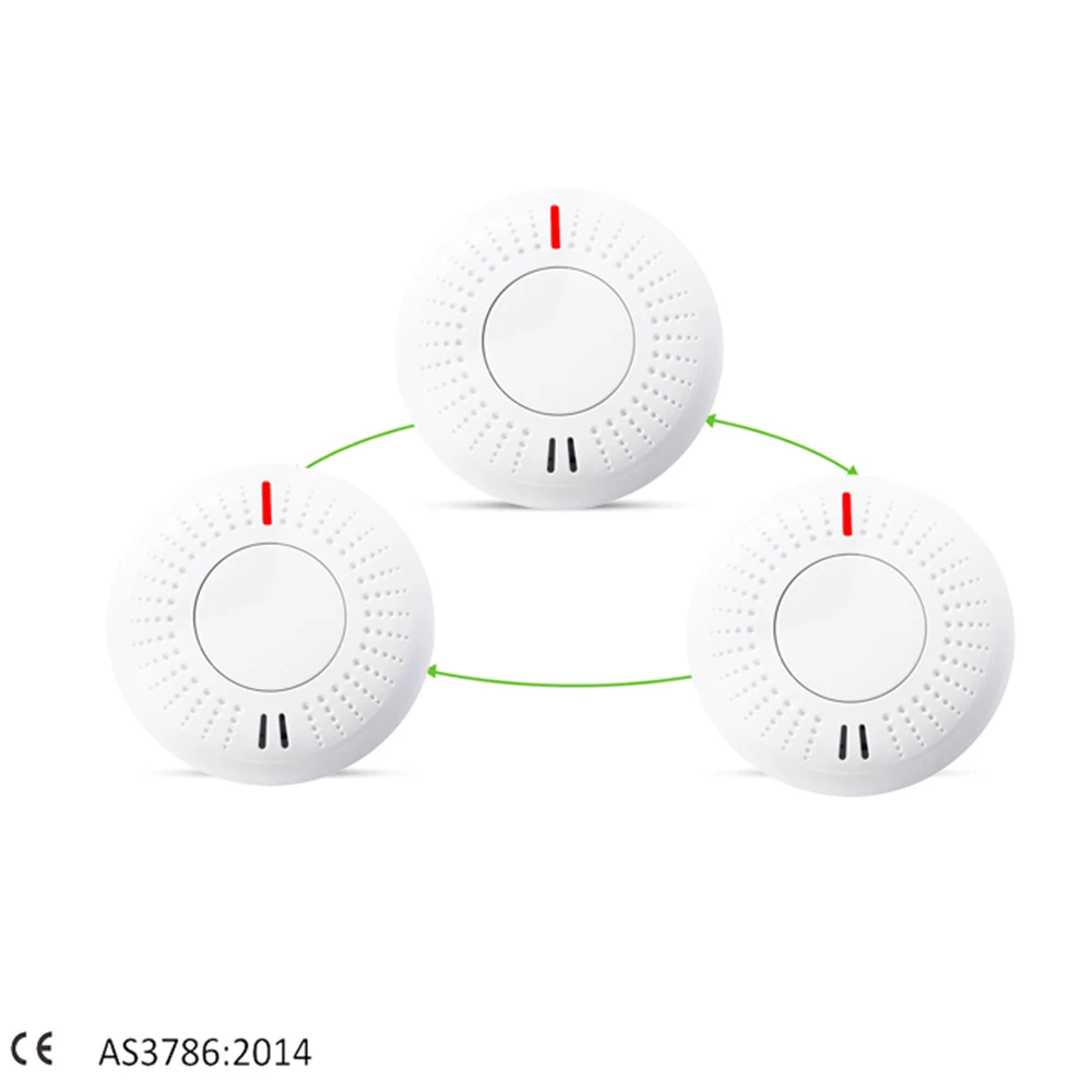 ANKA Home Security Alarms EN14604 Interconnected Smoke and Heat Alarms Scotland Wireless Interlinked Smoke Detector