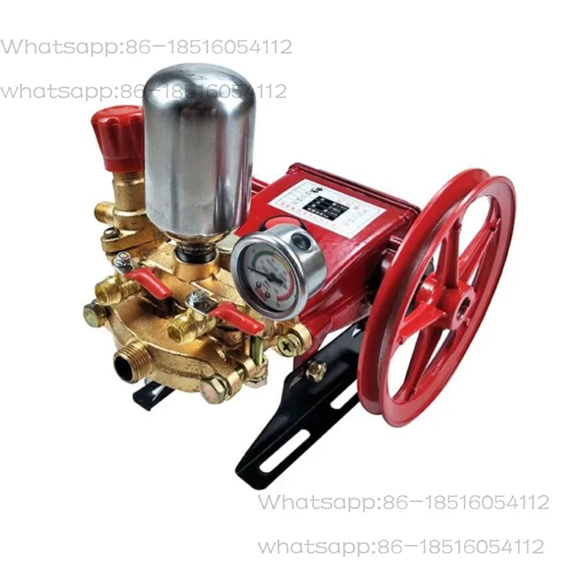 High Pressure Three Cylinders Pump Plunger Pump for Pesticide Spraying Machine Sprayer High Pressure Pump