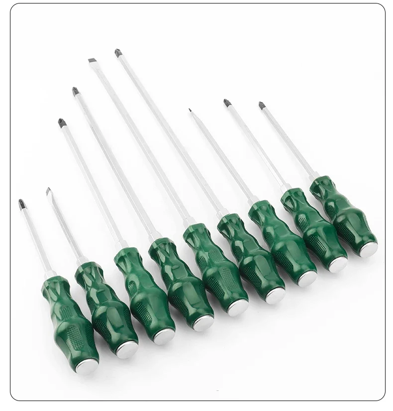 Imagem -02 - Luxianzi-alta Dureza Alongar Chave de Fenda Bit Magnético para Reparação Automóvel Ferramenta de Mão Indústria Knock Slotted Phillips Screw Driver