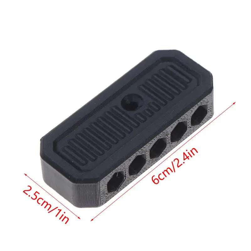 Magnetic Drill Bit Holder 5/10PCS Scratch Resistant Portable Bit Storage for Impact Drill Power Tool Home Use