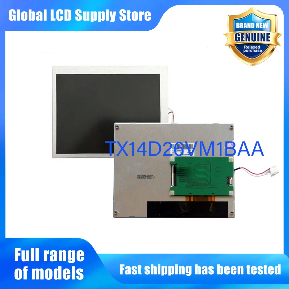 TX14D26VM1BAA New Original A-Grade 5.7 inch 320x240 LCD Display Screen for Industrial Equipment